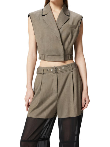 Pinko Gilet crop Guardami