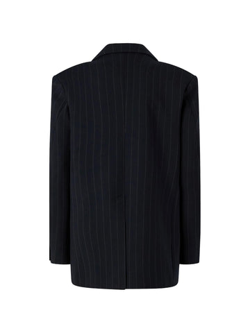 Pinko Veste à rayures croisée Rapisardi