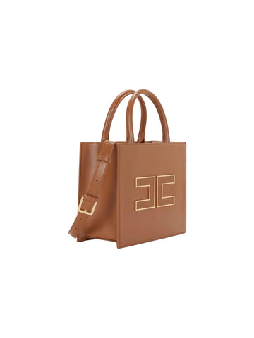 Elisabetta Franchi Borsa tote piccola con logo