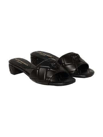 Kurt Geiger Sandali trapuntati con tacco 4 cm