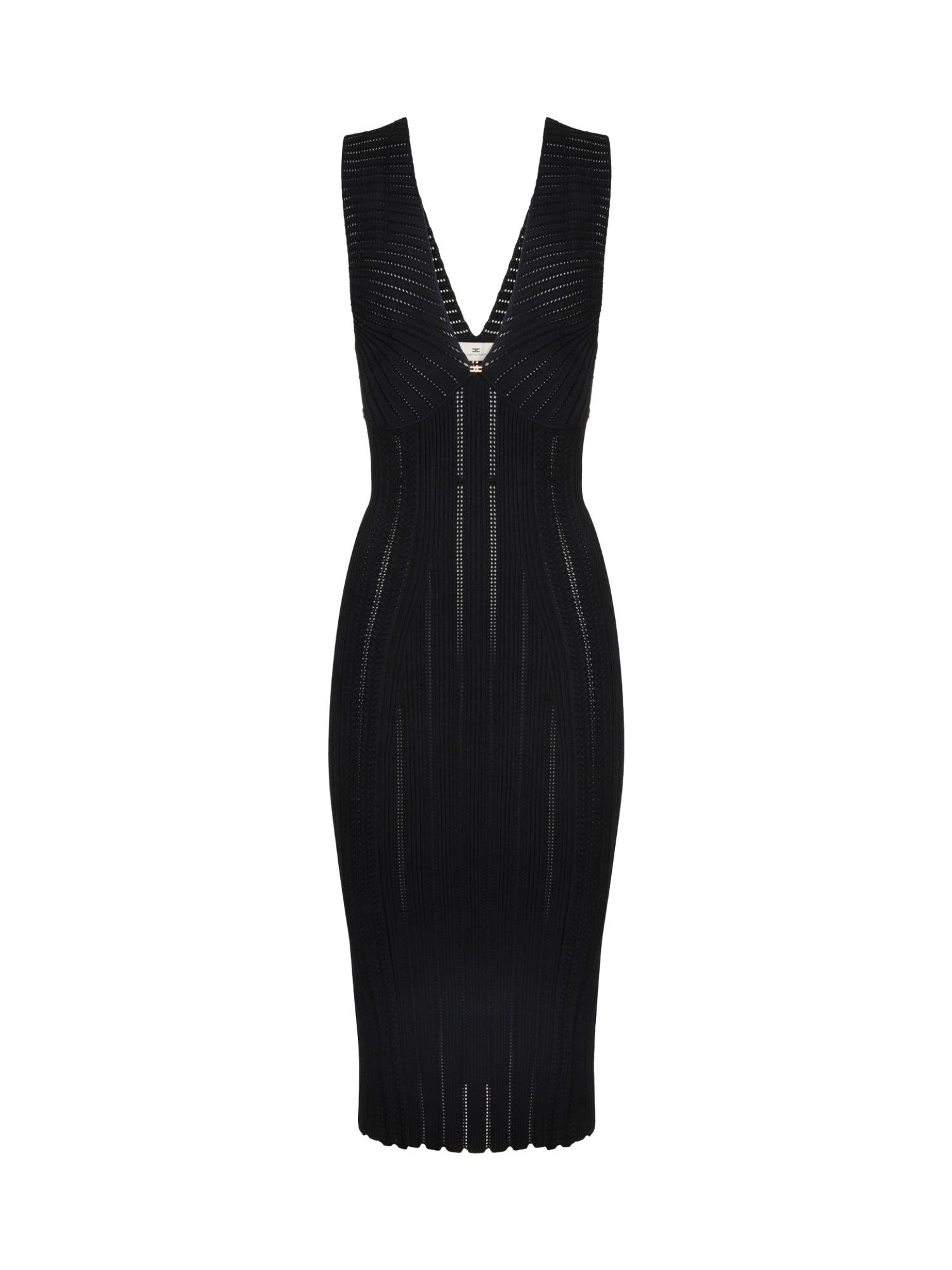 Elisabetta Franchi Abito in maglia a jour