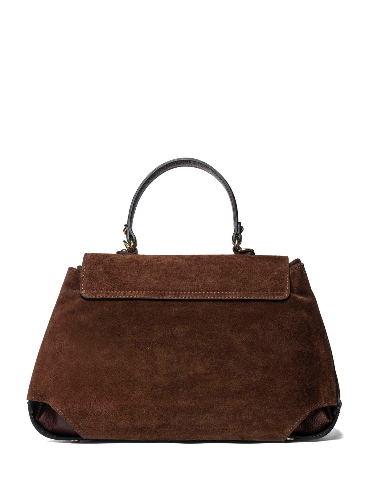 Borsa a Mano Spency L in Suede
