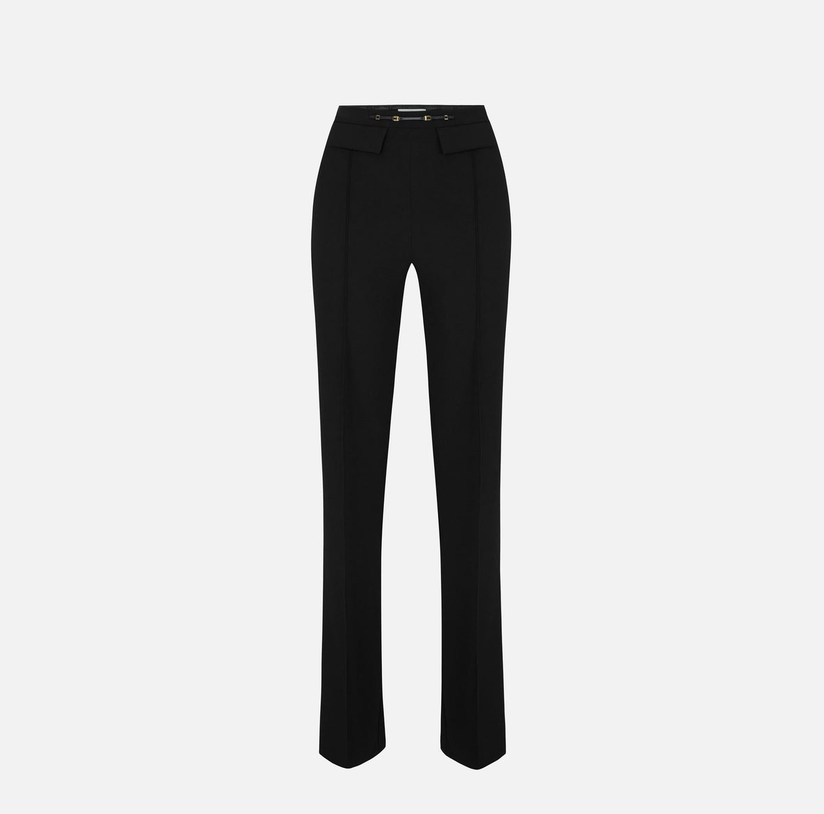 Pantaloni in doppio crêpe stretch