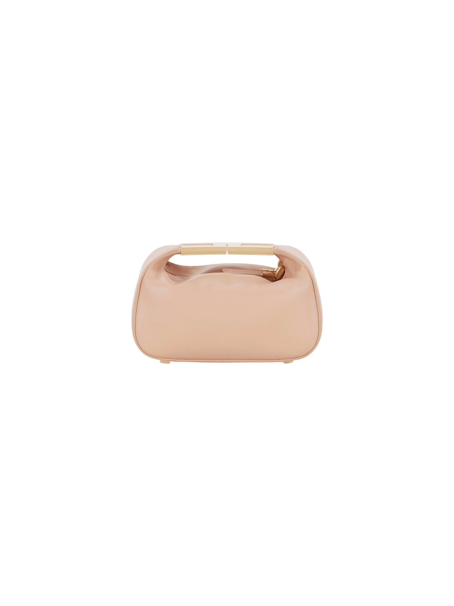 Elisabetta Franchi Borsa hobo con manico gioiello