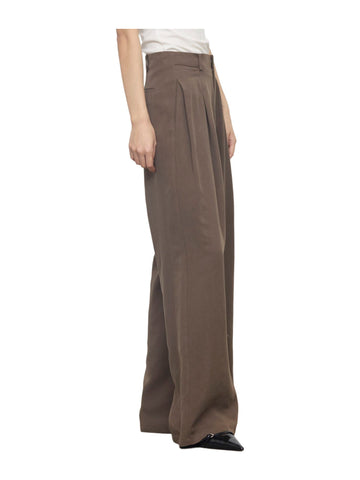 Pantalone Gamba Ampia con Tasche Laterali