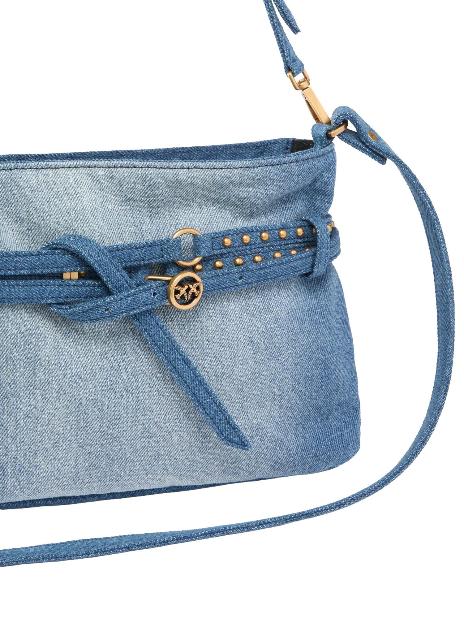 Pinko Borsa Belt Bag Mini Denim
