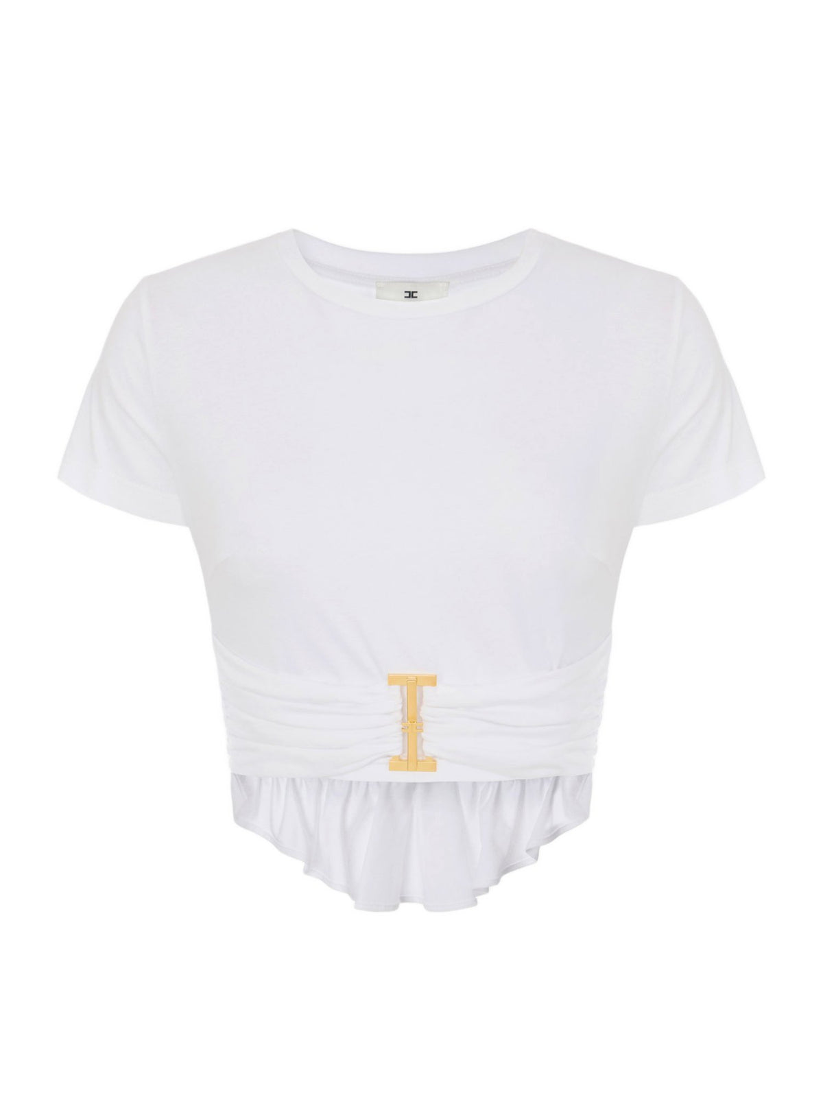 T-shirt in jersey con dettaglio gioiello