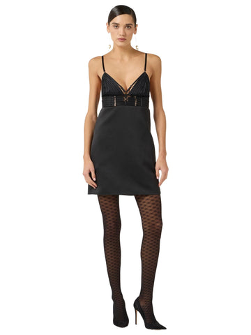 Elisabetta Franchi Abito con elastici lingerie