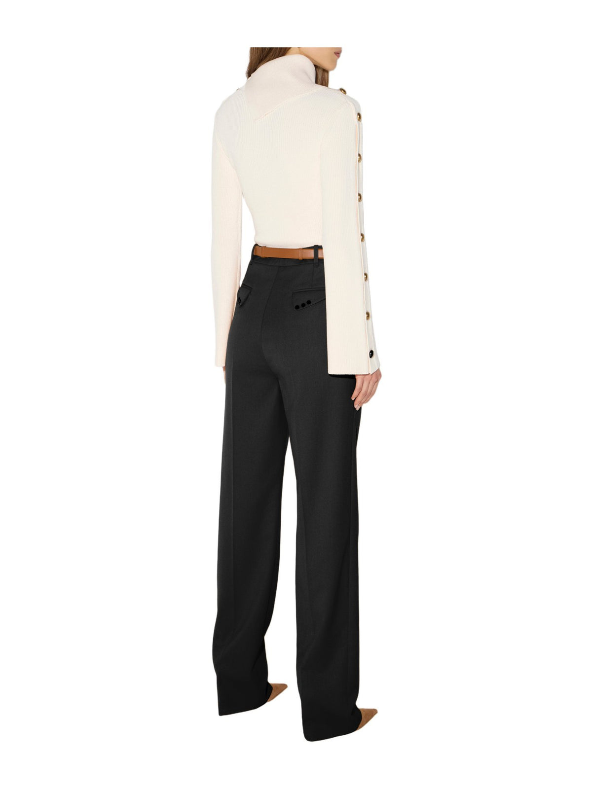 Pantaloni in gabardina