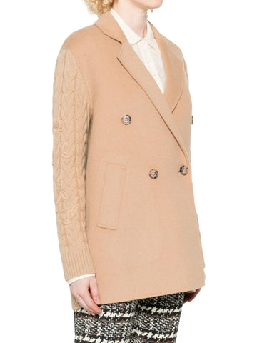 Ermanno Firenze Cappotto doppiopetto in lana
