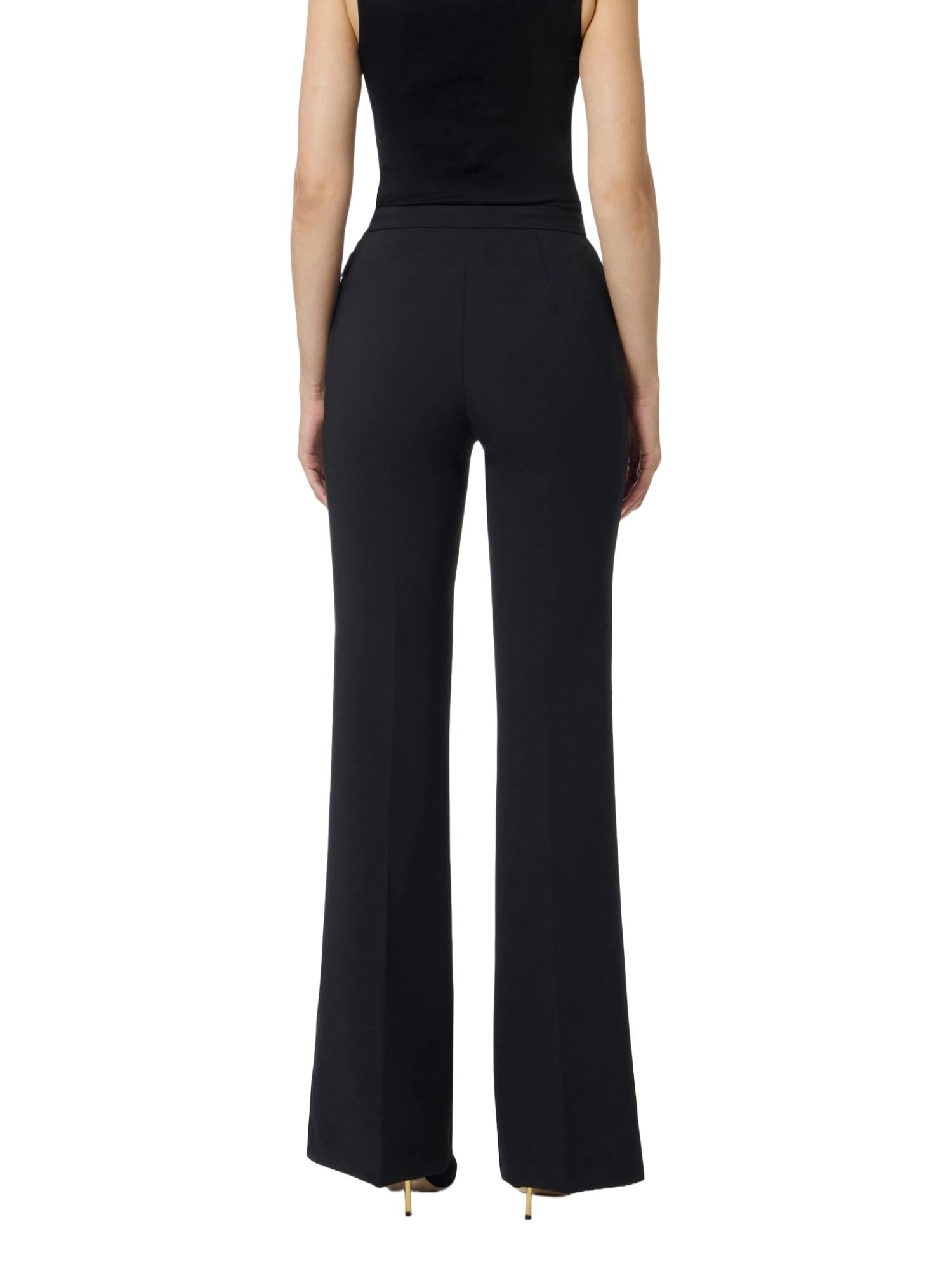 Elisabetta Franchi Pantalone a palazzo in crepe