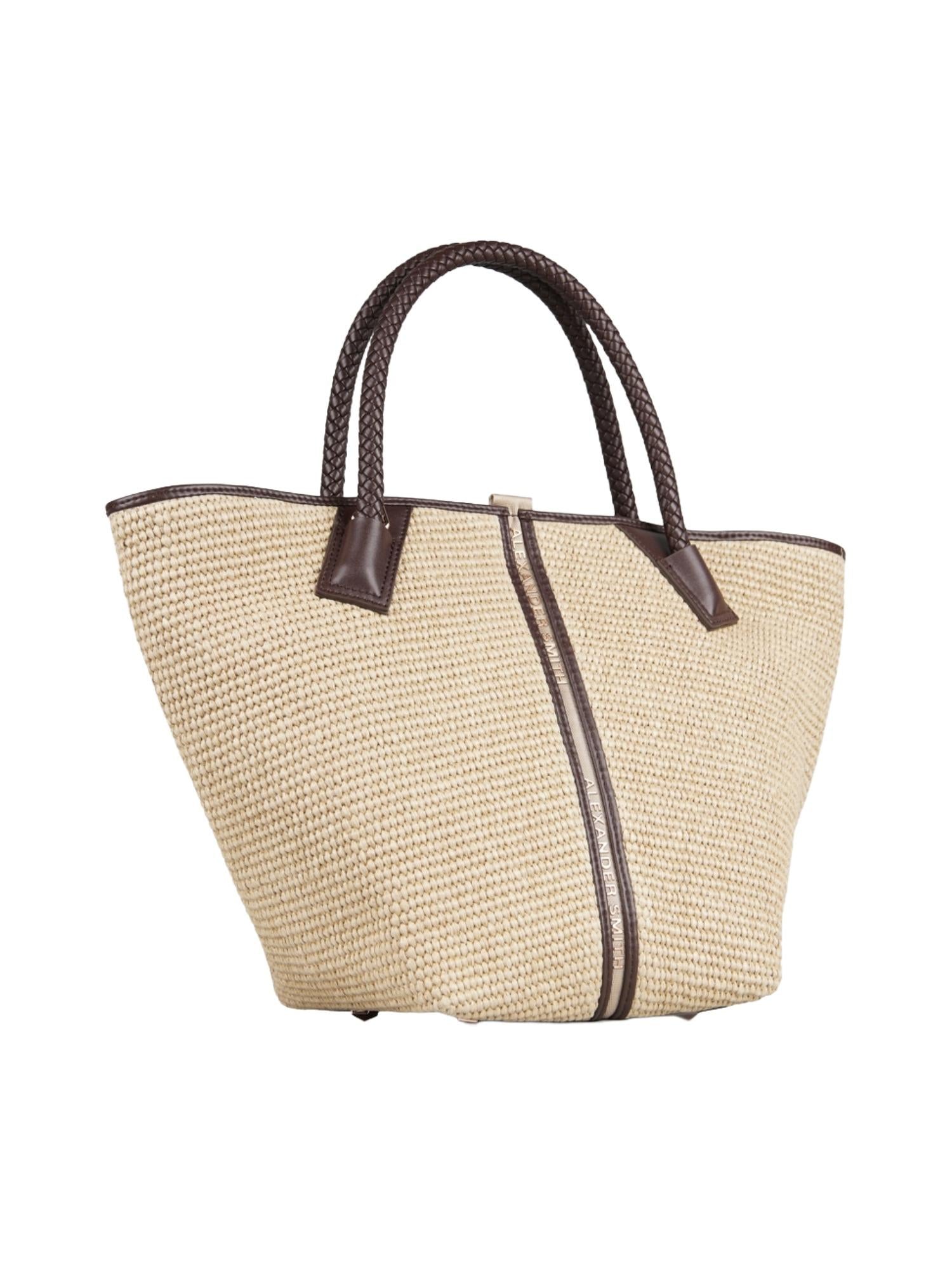 Alexander Smith Borsa in rafia Lauren Large