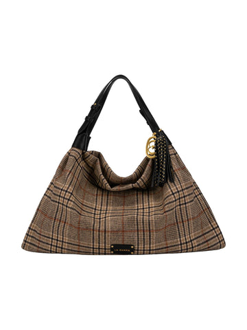 La Carrie Borsa soft shopper Scottish