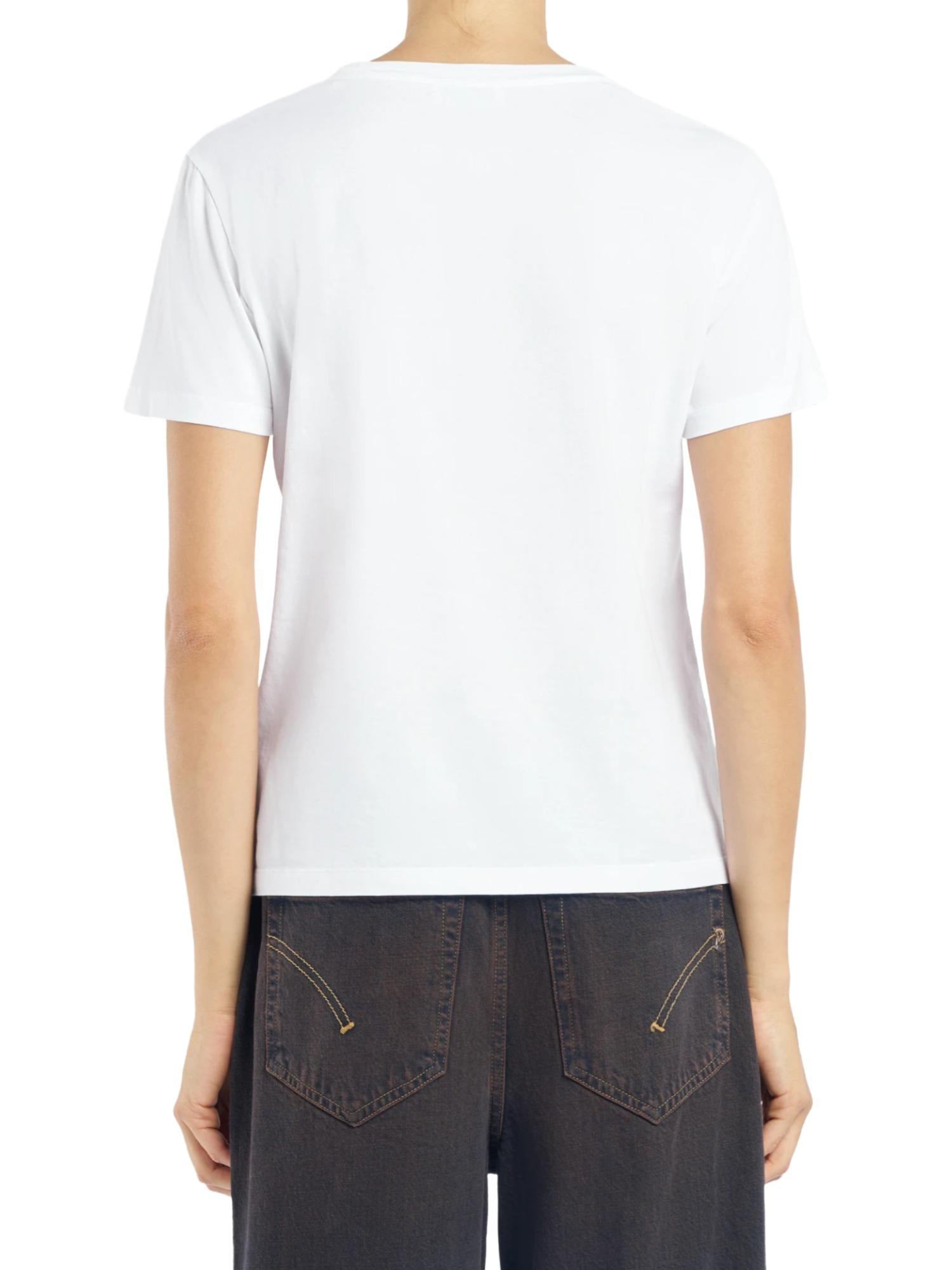 Dondup T-shirt con logo ricamato