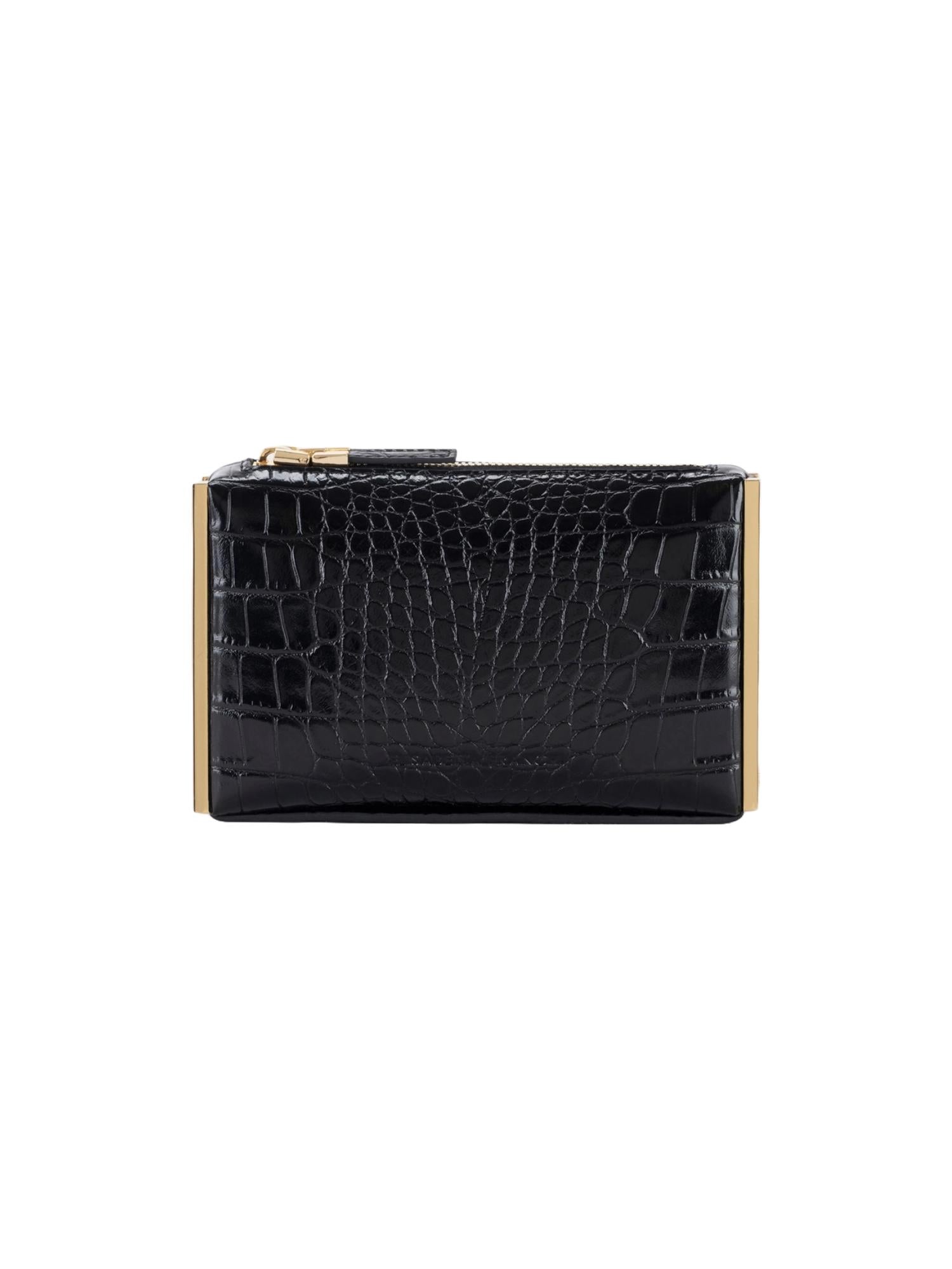 Elisabetta Franchi Borsa clutch con zip
