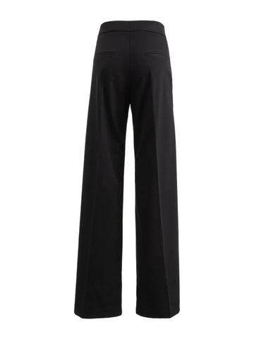 Pantalone flare in frescolana