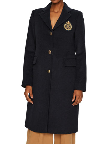 Lauren Ralph Lauren Cappotto con logo Crest