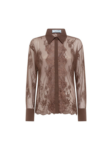 Blugirl Camicia in pizzo smerlato