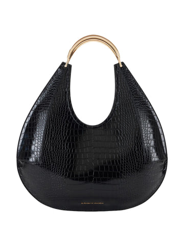 Elisabetta Franchi Borsa hobo grande con stampa cocco