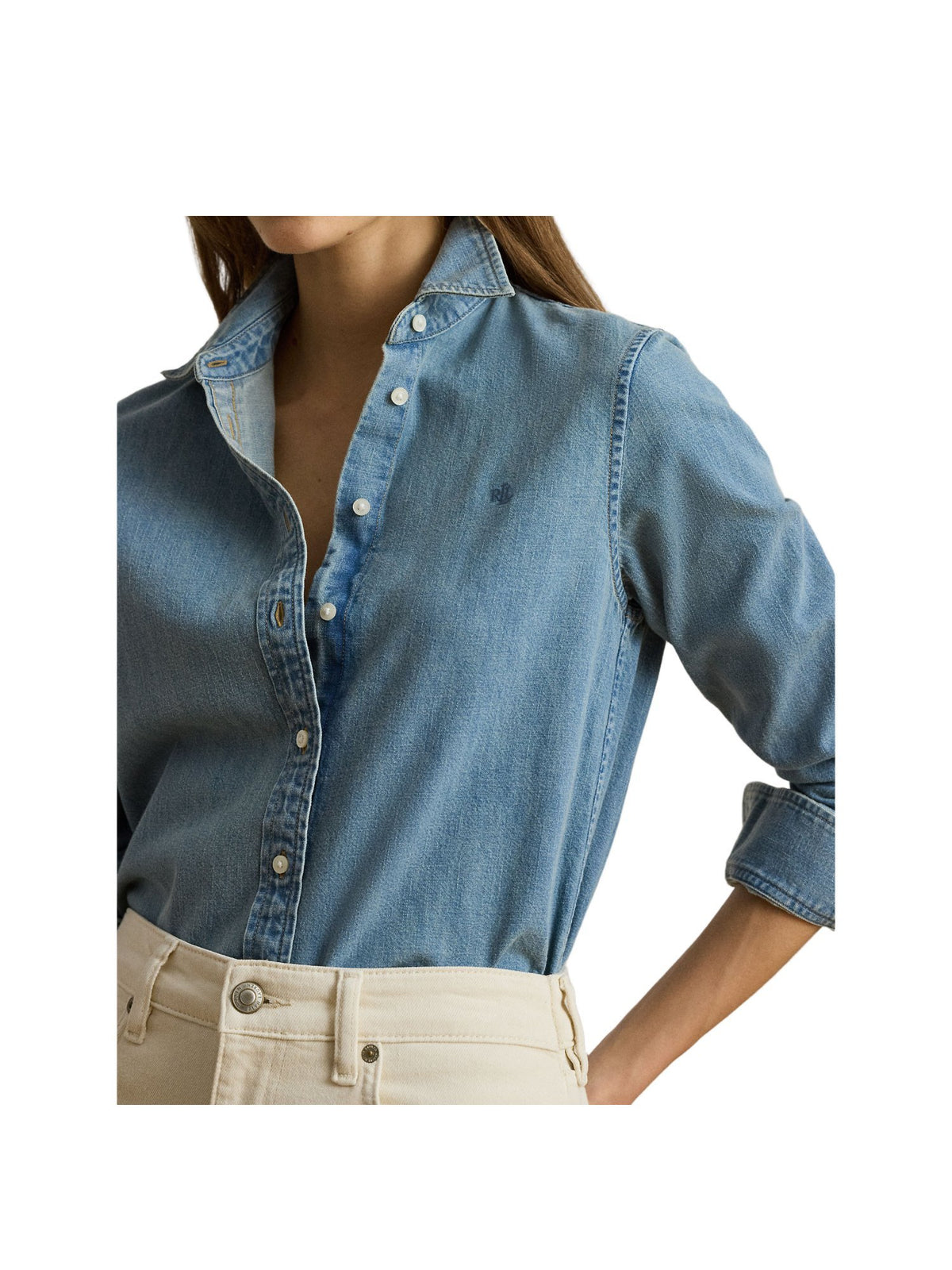 Camicia in jeans dalla vestibilità classica