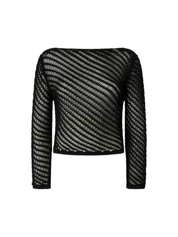 Pinko Maglia effetto uncinetto Faglia