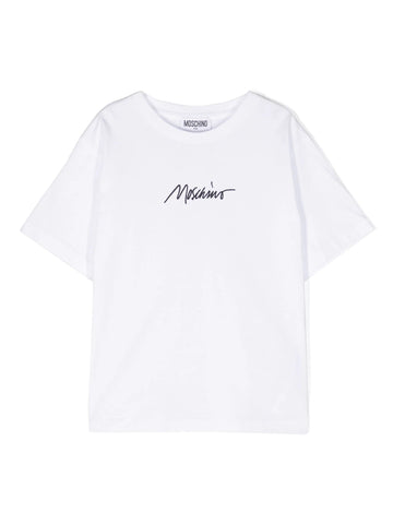 Moschino T-shirt con signature logo