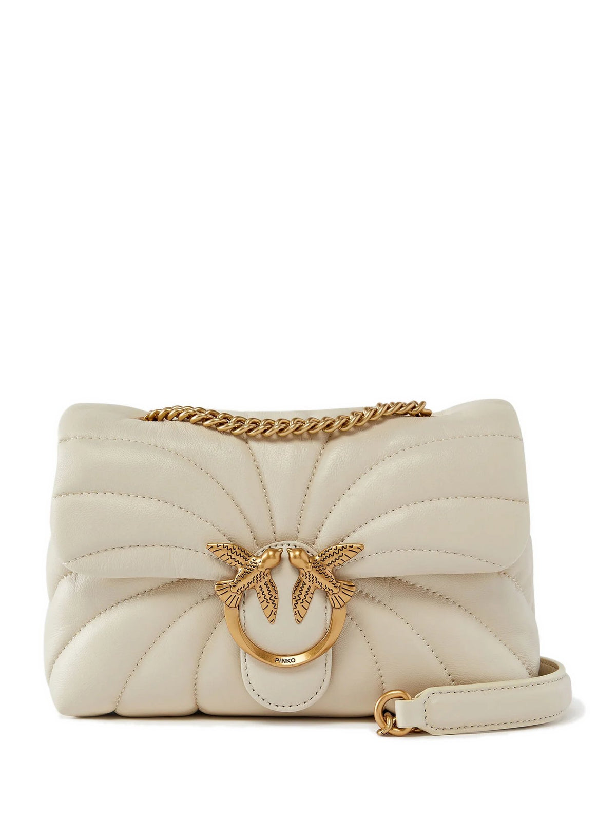 Borsa Tracolla con Fibbia Logo Love Puff Birds Diamond Cut