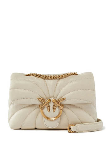 Borsa Tracolla con Fibbia Logo Love Puff Birds Diamond Cut