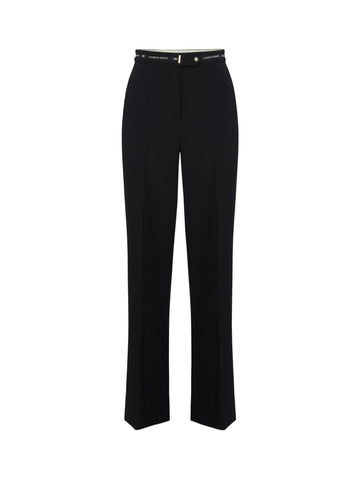 Elisabetta Franchi Pantalone con nastro logato
