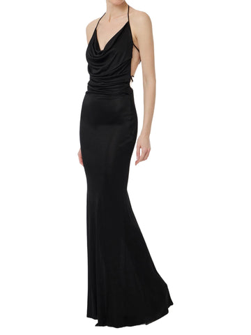 Elisabetta Franchi Abito Red Carpet in jersey