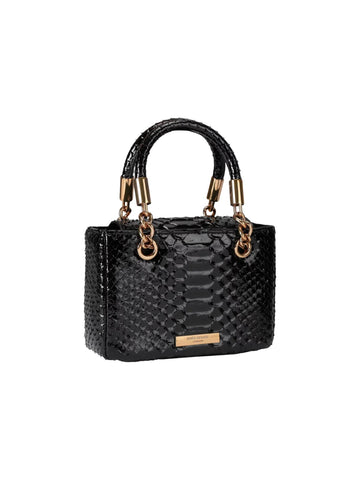 Kurt Geiger Borsa piccola con texture pitonata