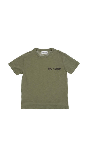 Dondup T-shirt con logo sul petto
