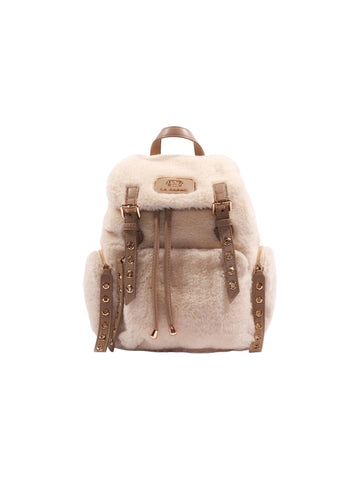 La Carrie Zaino in ecopelliccia Teddy
