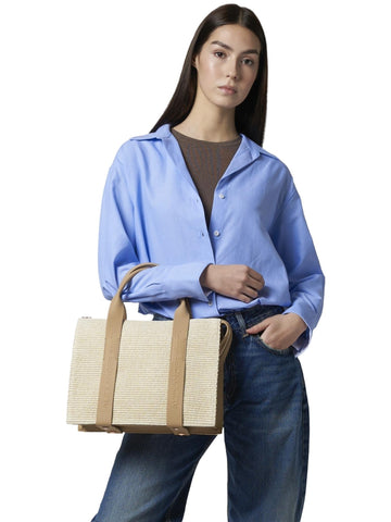 Alexander Smith Borsa in rafia Jane Medium