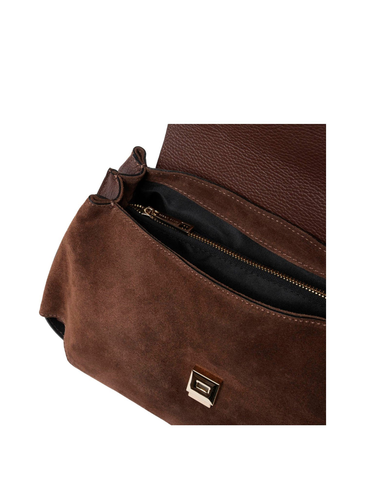 Borsa a Mano Spency L in Suede
