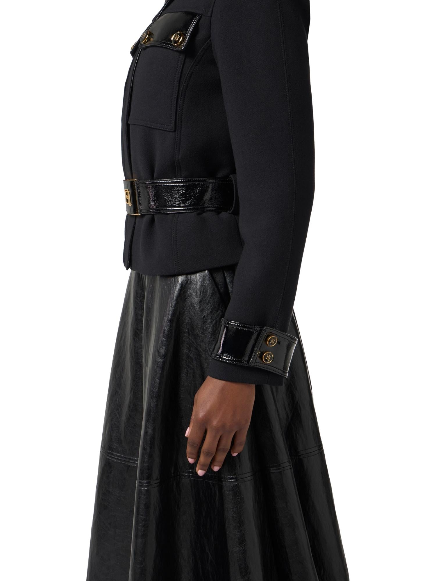 Elisabetta Franchi Giubbotto con cintura