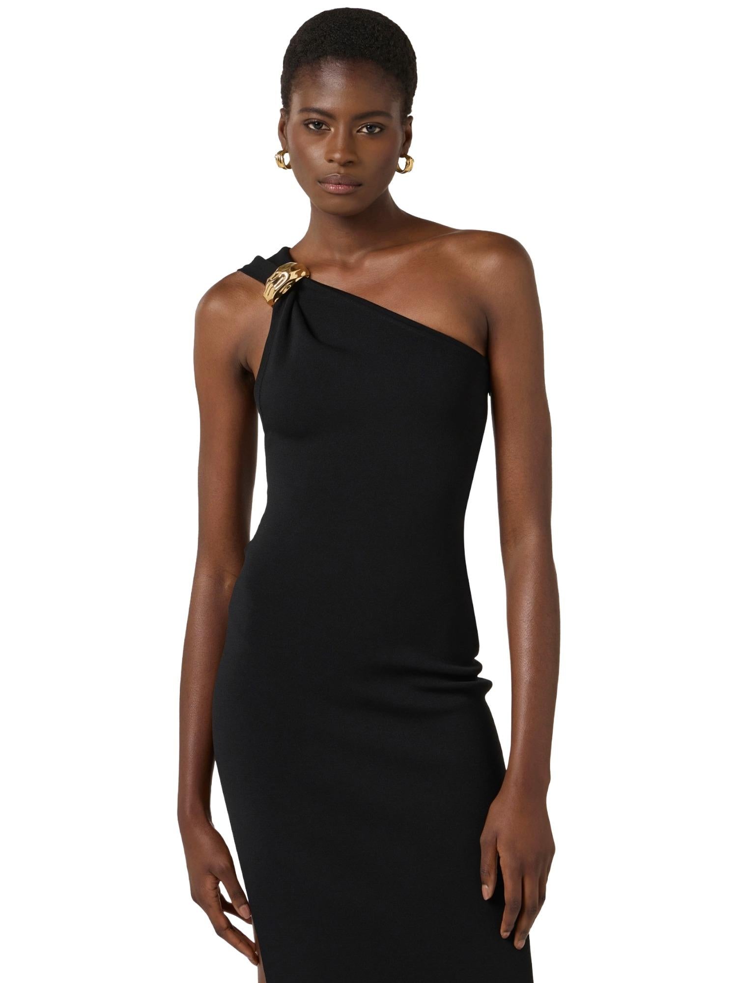 Elisabetta Franchi Abito Red Carpet con fermanodo gioiello