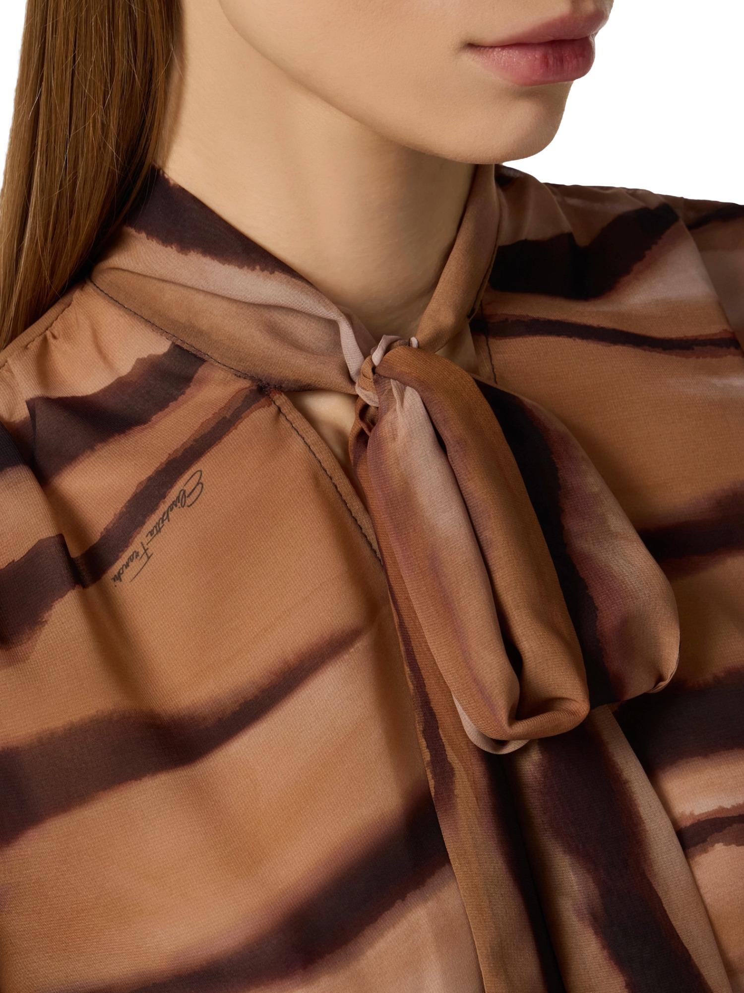 Elisabetta Franchi Blusa con stampa tigre