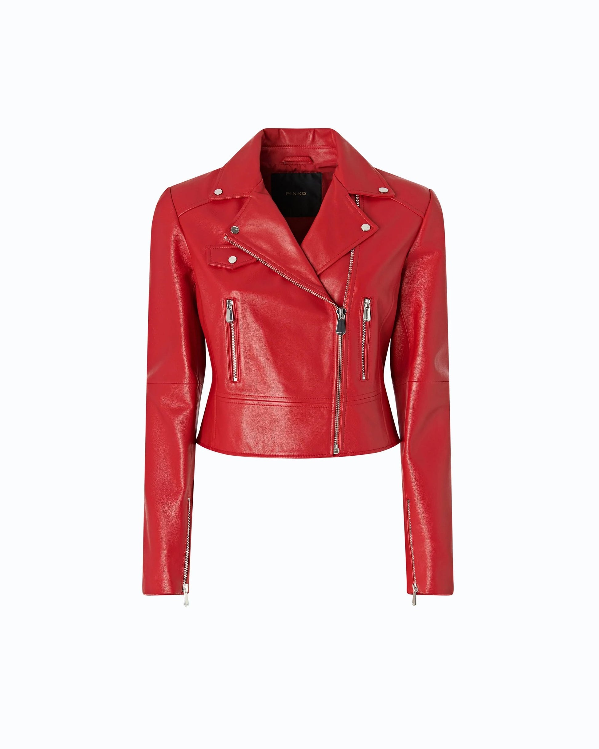 Pinko Chiodo in Morbida Nappa con Zip Decentrata donna
