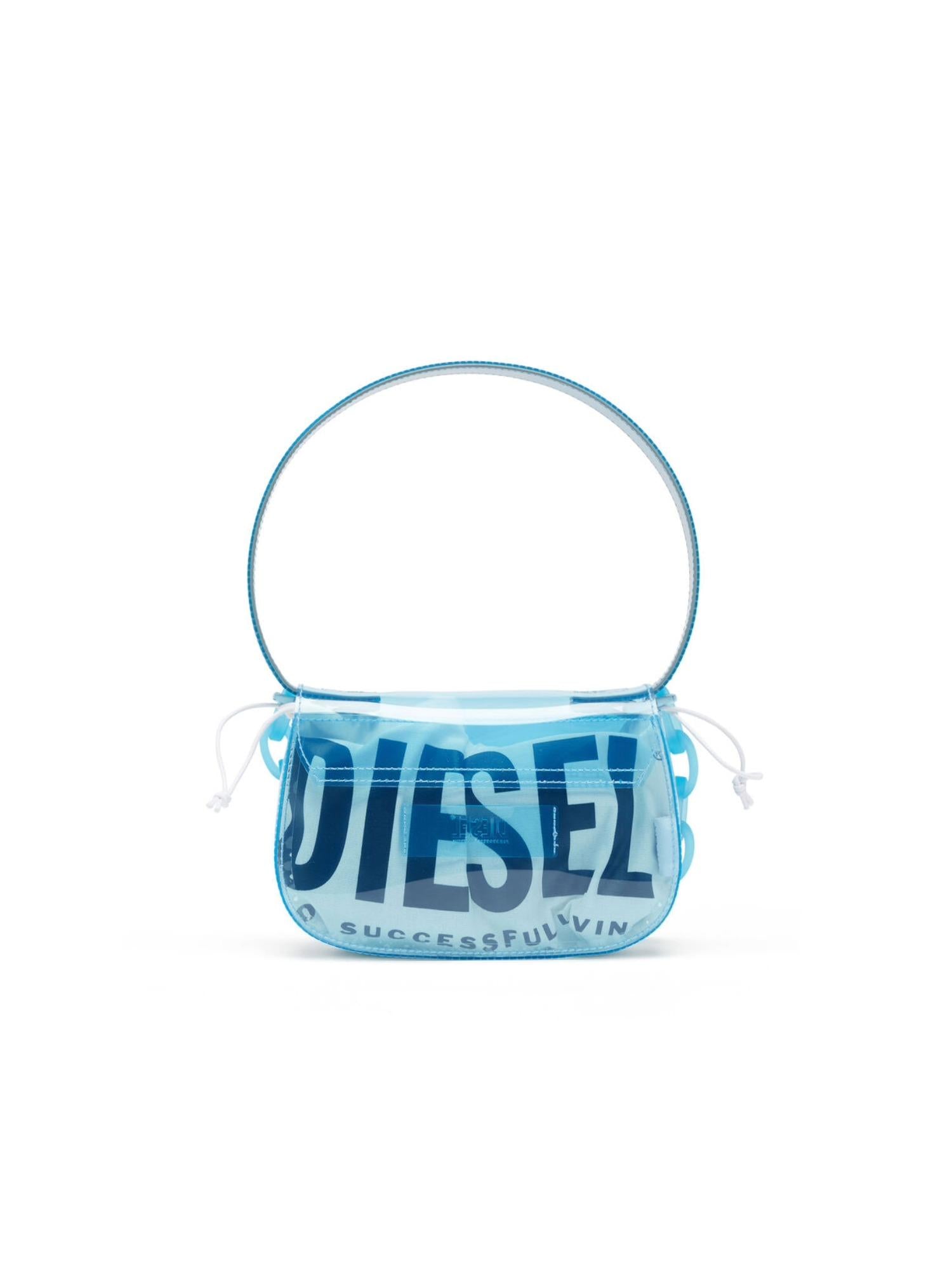 Diesel Borsa 1DR in TPU trasparente