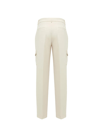 Blugirl Pantalone cargo in cady