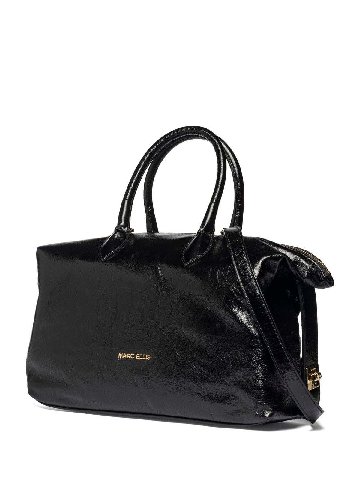 Borsa Bauletto Softy M in Pelle Lucida
