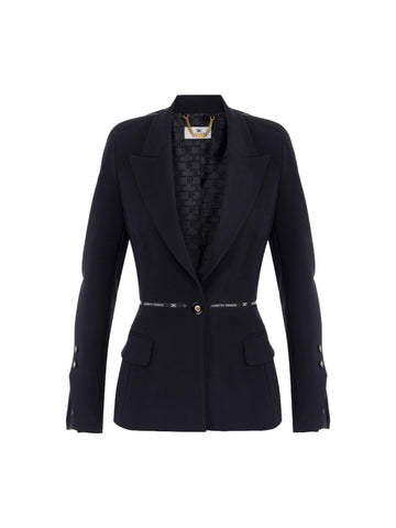 Elisabetta Franchi Giacca con nastro logato