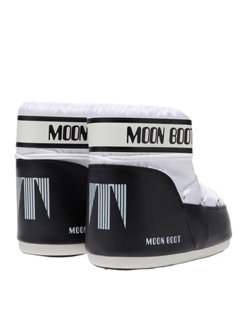 Stivale icon low bianco in nylon