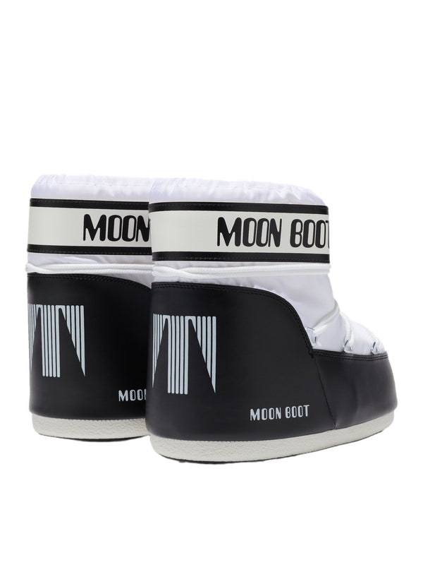 Stivale icon low bianco in nylon
