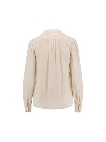 Elisabetta Franchi Camicia con dettaglio gioiello