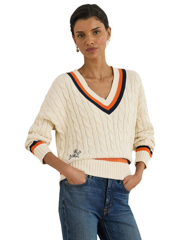 Lauren Ralph Lauren Maglia con scollo a V Tedurph