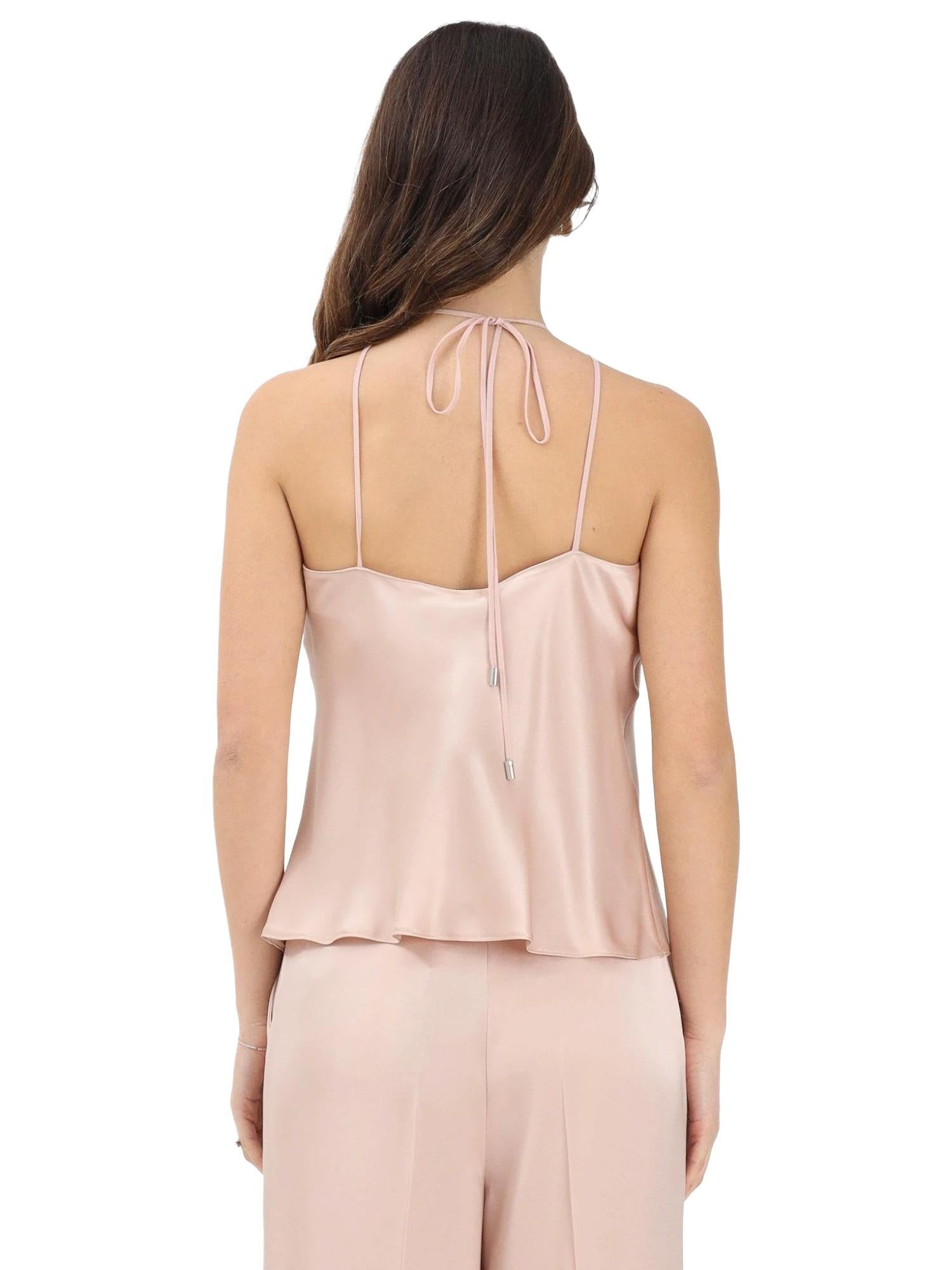 Pinko Top satinato carota