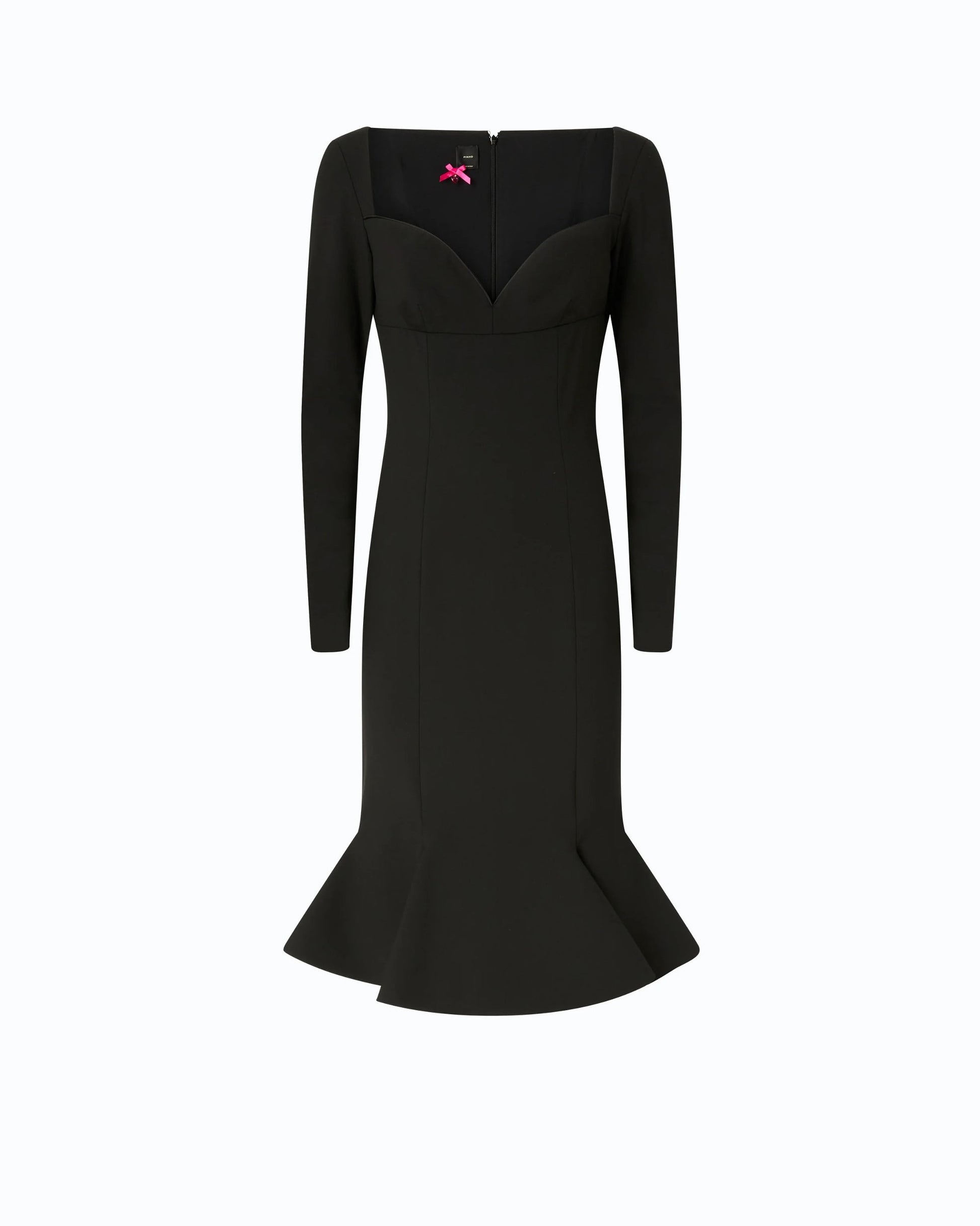 Pinko Abito Tubino Midi in Tessuto Tecnico donna