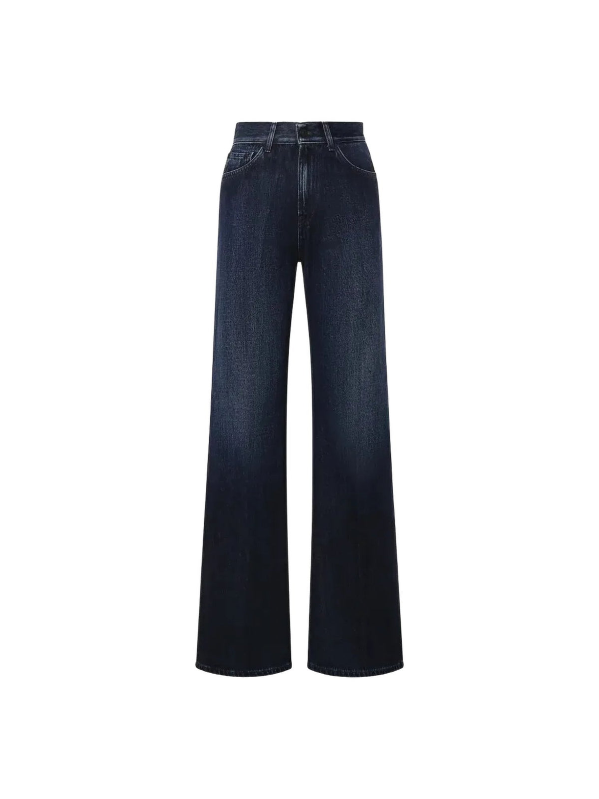 Jeans amber wide leg cinque tasche in denim